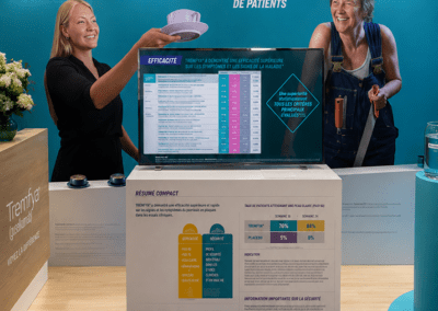 Écran OLED transparent pour l'événementiel | Immersiv Events