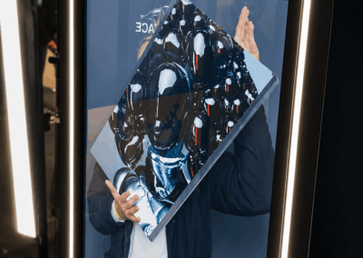 Stand sur mesure réalisé pour NFT Paris 2023
